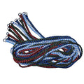 Braided Poly Dog Slip Leads 5 ft 120 Pack Red B569157