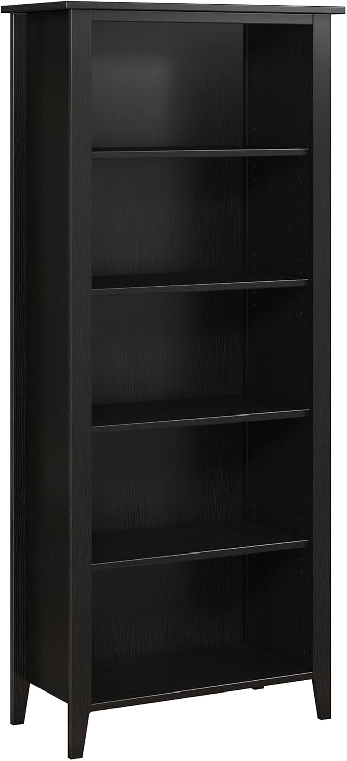 Black 5 Shelf Bookcase K824644