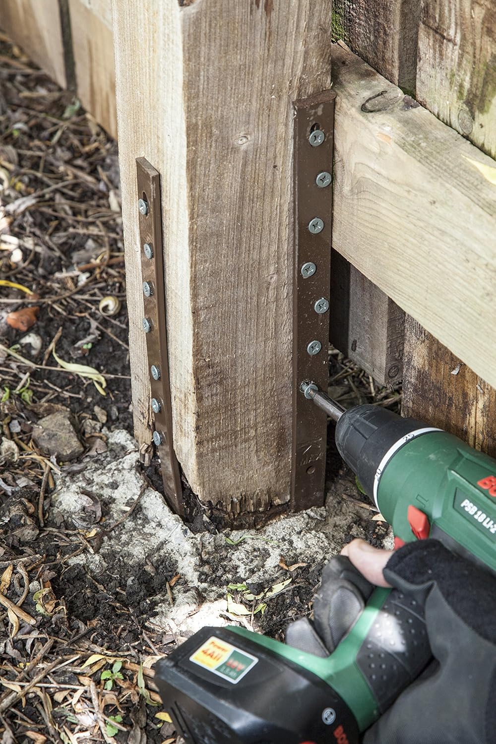 Pack of 6 Fence Post Repair Z970
