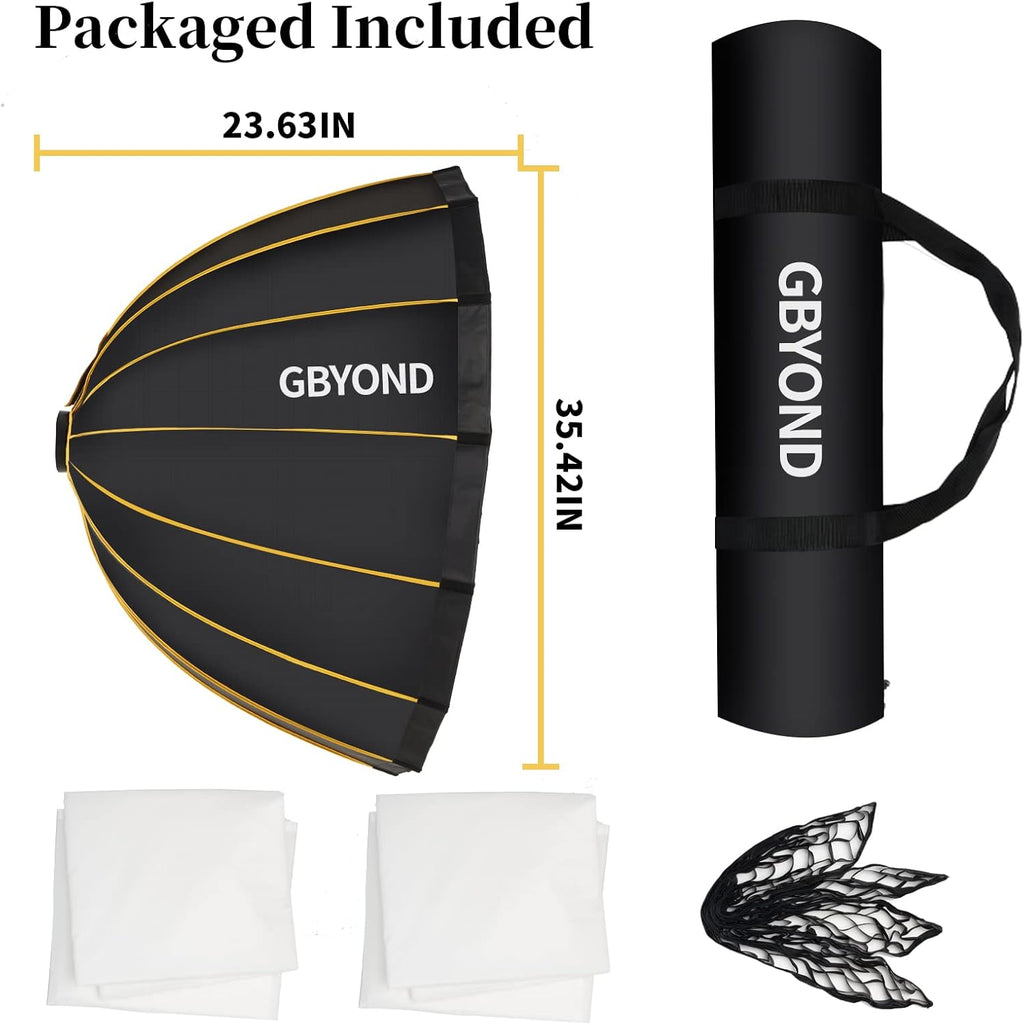35inch/90cm Parabolic Softbox with Bowens Mount K60232