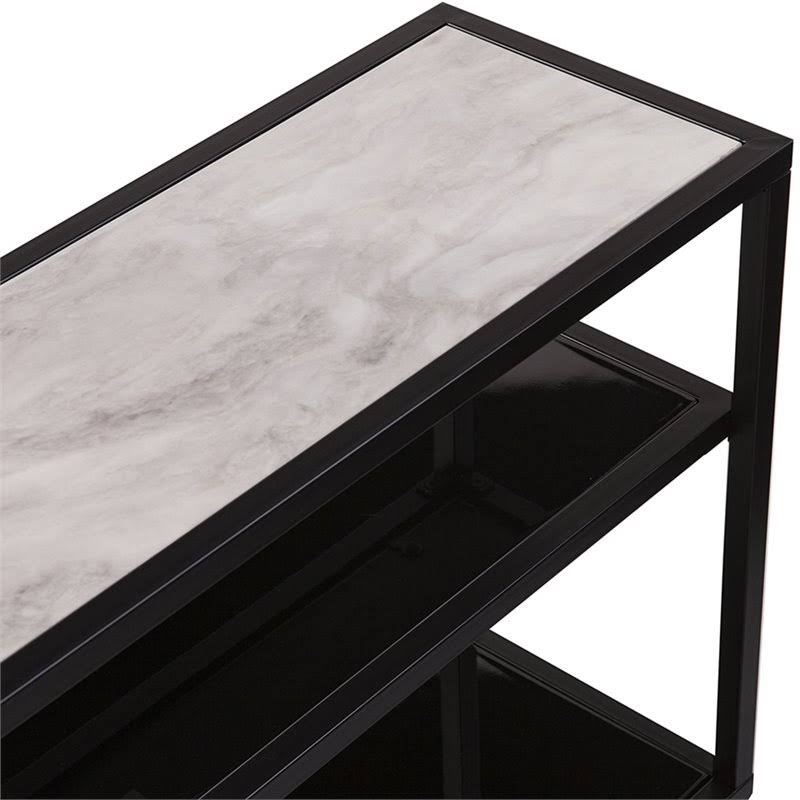 Faux Marble Wrap Around Table P407