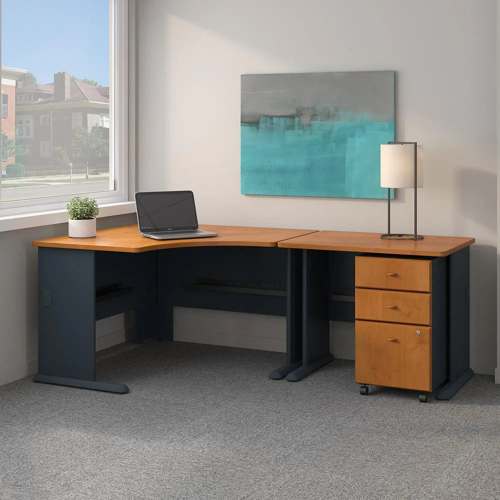 83" L Shaped Executive Desk D428