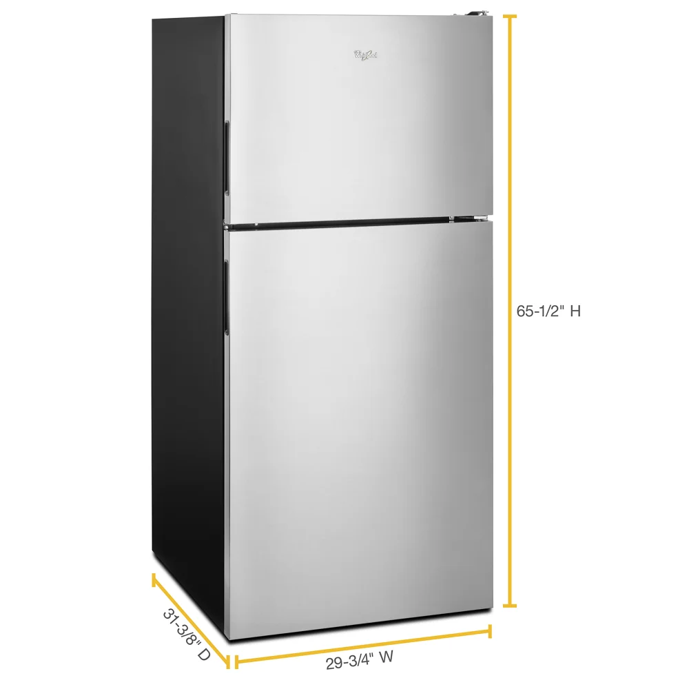 18 Cu. Ft. Stainless Steel Top Freezer Refrigerator C377034