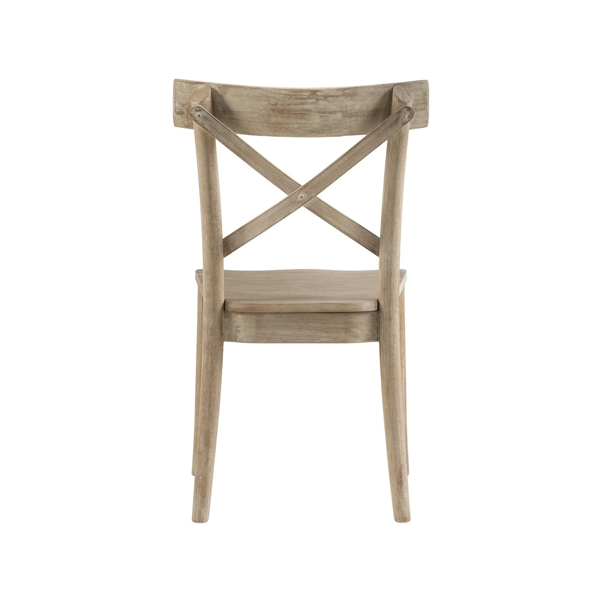Wooden X-back Side Chair Set of 2 W558