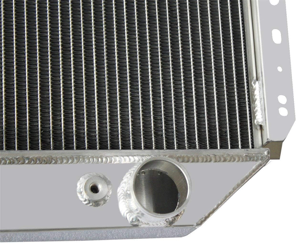 3 Row Core Aluminum Radiator with Shroud and 2X12'' Fan S855