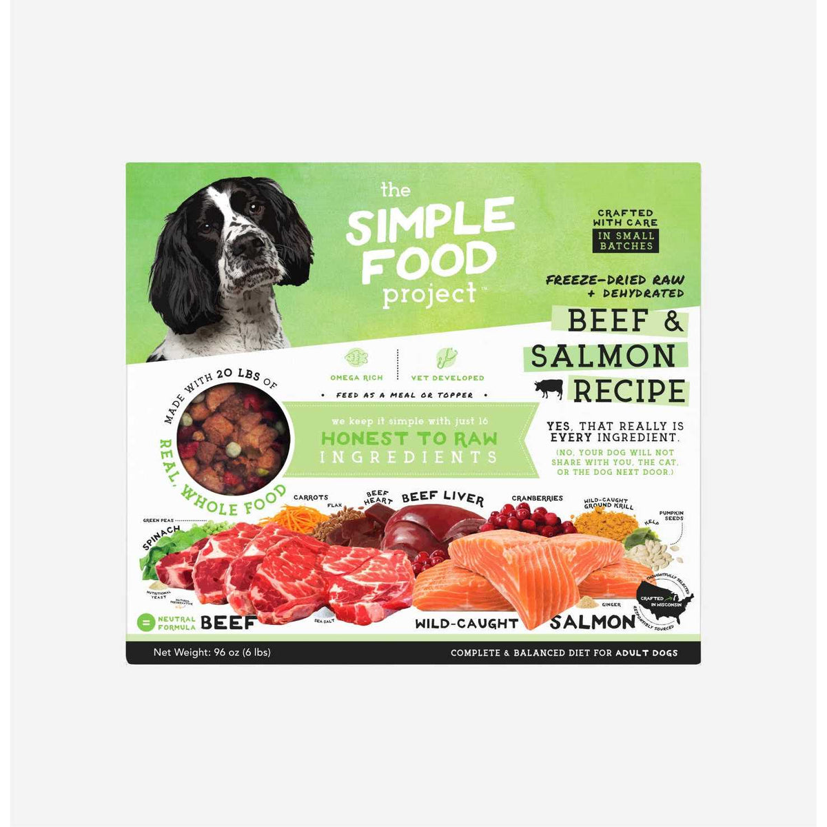Freeze Dried Beef & Salmon C1140