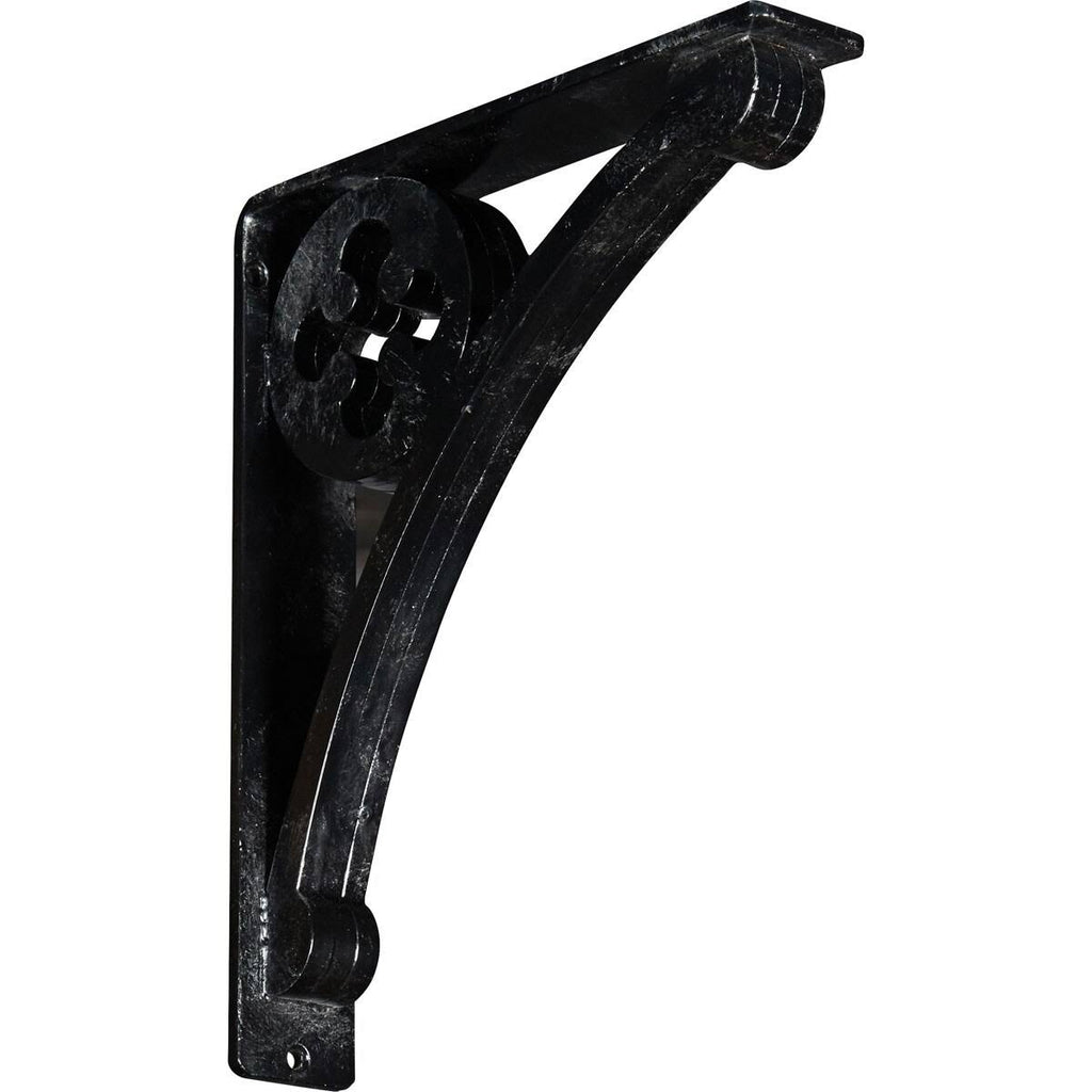 Wrought Iron Bracket Antiqued Silver M837506