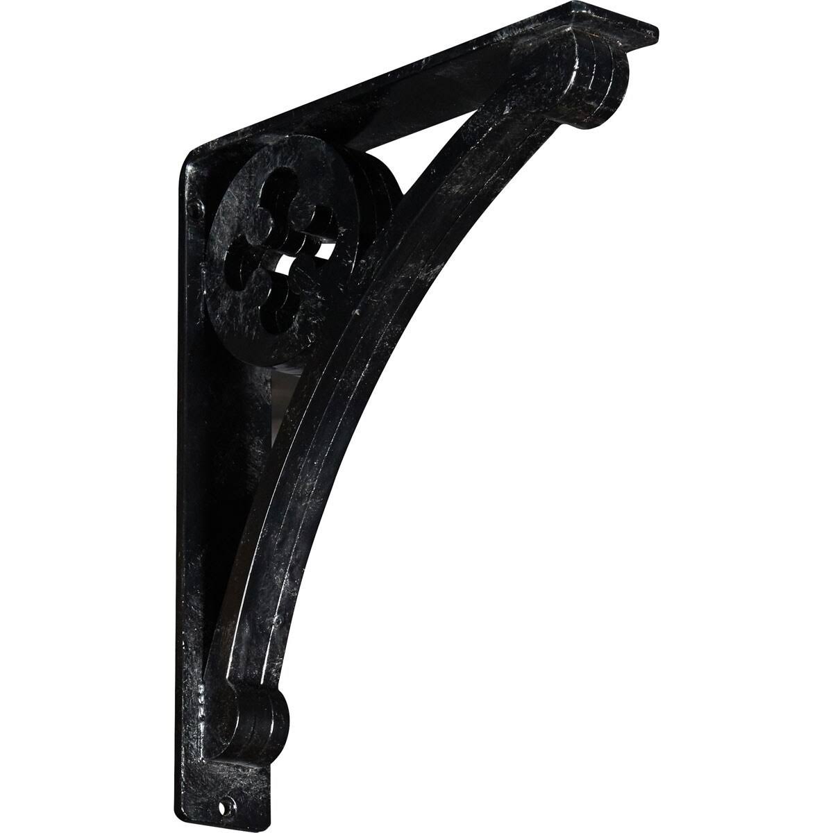 Wrought Iron Bracket Antiqued Silver M837506