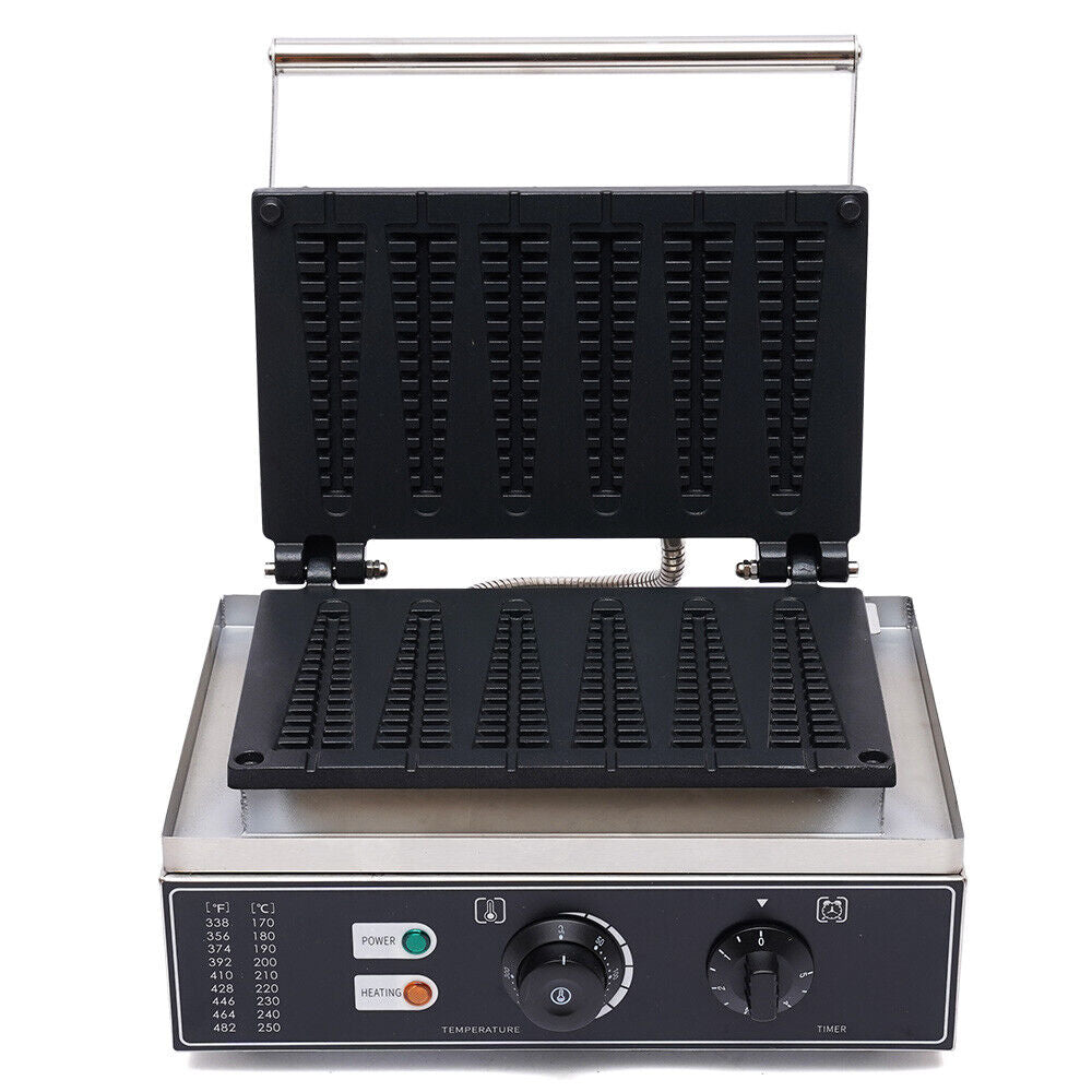 1500W Electric 6 Grids Nonstick Waffle Maker E32296