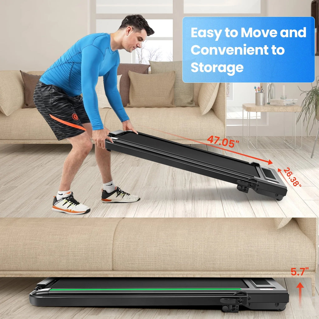 4 in 1 Under Desk Treadmill with 2.5HP Motor, Black P307848