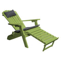 Folding Reclining Adirondack Chair with Ottoman V5735