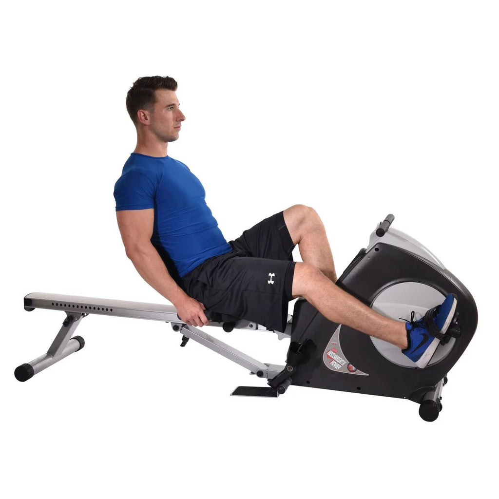 2 in 1 Recumbent Exercise Bike and Rower Machine J97835