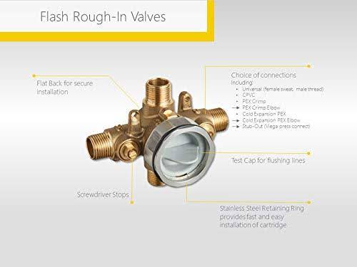 Brushed Nickel Tub and Shower Faucet C327345