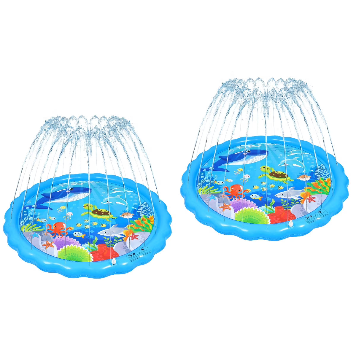 Inflatable Sprinkler Pad for Kids 2 Pieces Z140