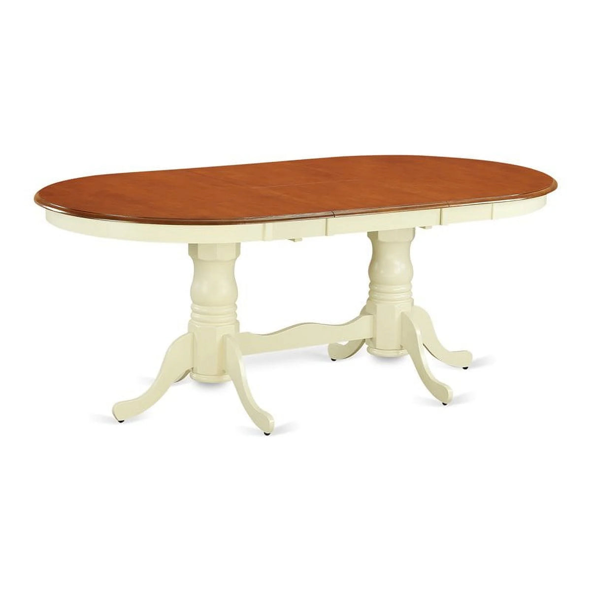 7-piece Wood Dining Table and Chair Set in Cherry E655