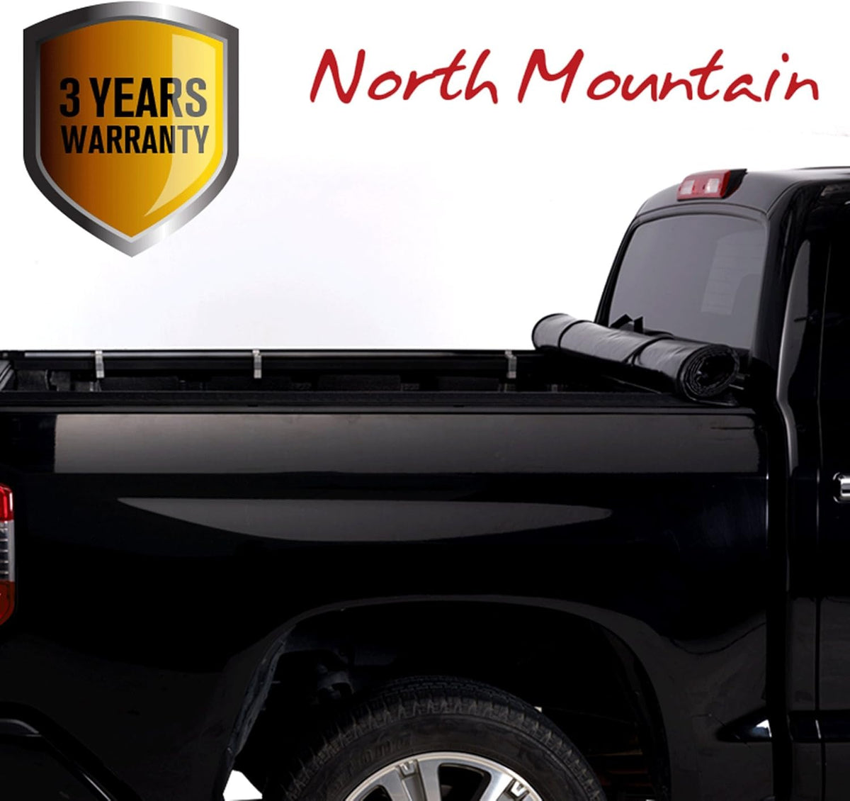 Soft Roll Up Tonneau Cover for 6.5ft Fleetside Bed Pickup T210