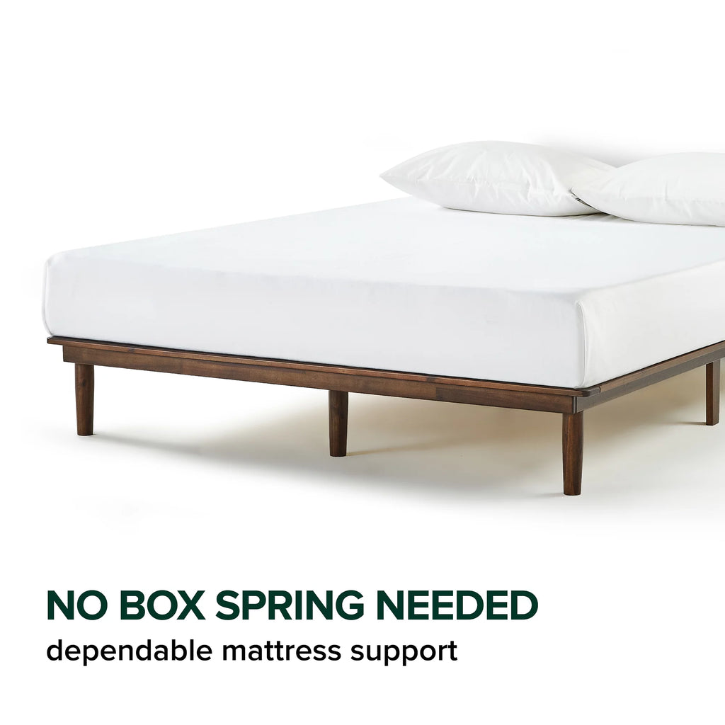 Queen Size Wood Platform Bed Frame S255