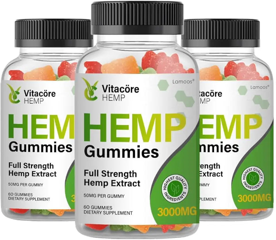 Hemp Gummies 3 Pack 180 Gummies J798