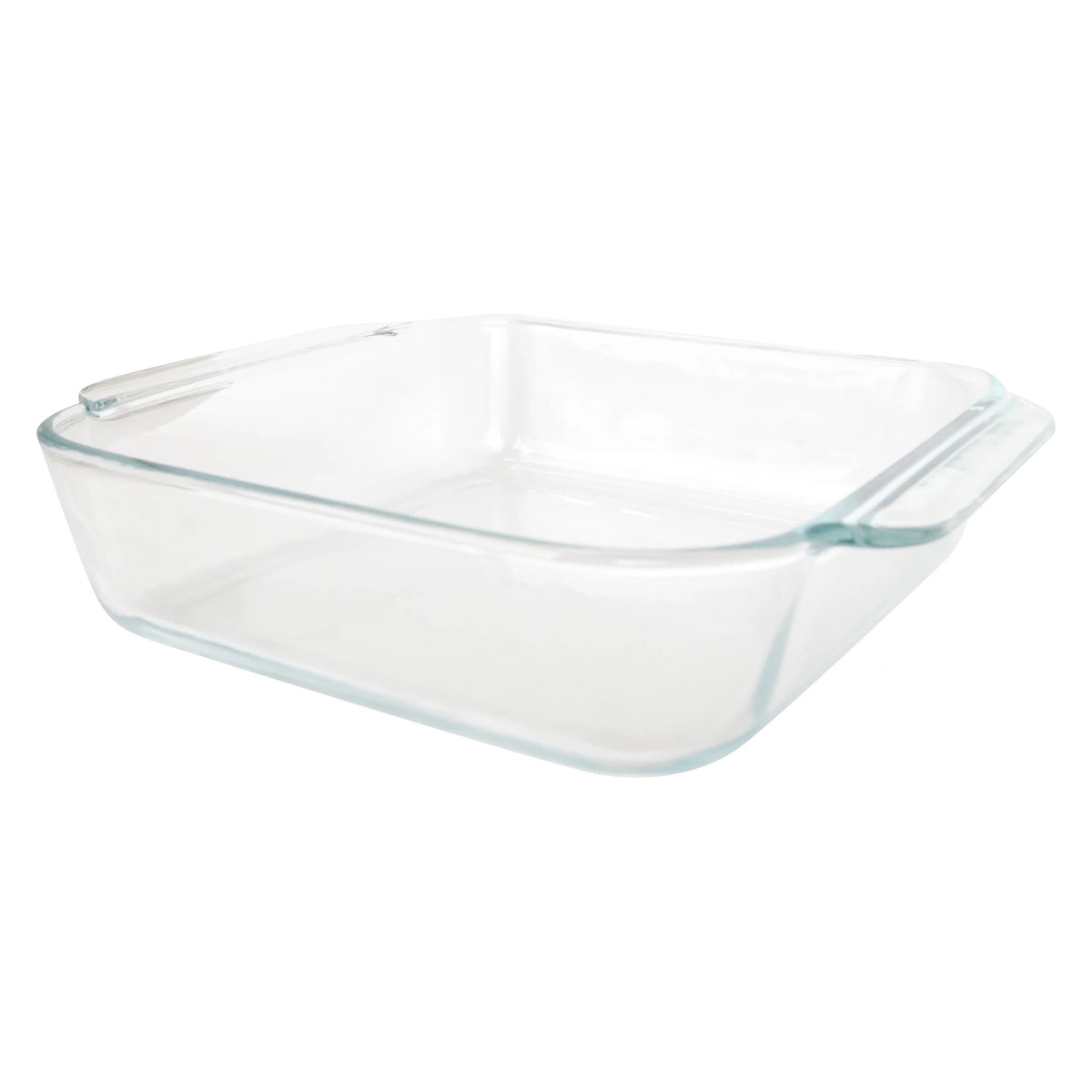 2-Quart Square Clear Glass Casserole Baking Dish J2544