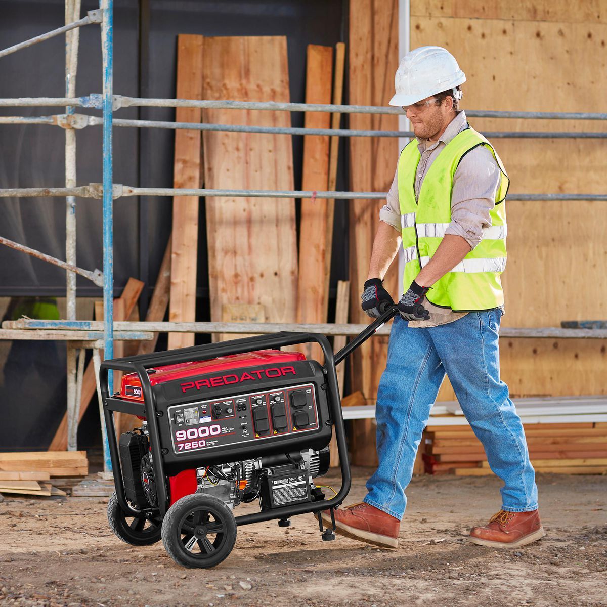 9000 Watt Gas-Powered Portable Generator Q6316