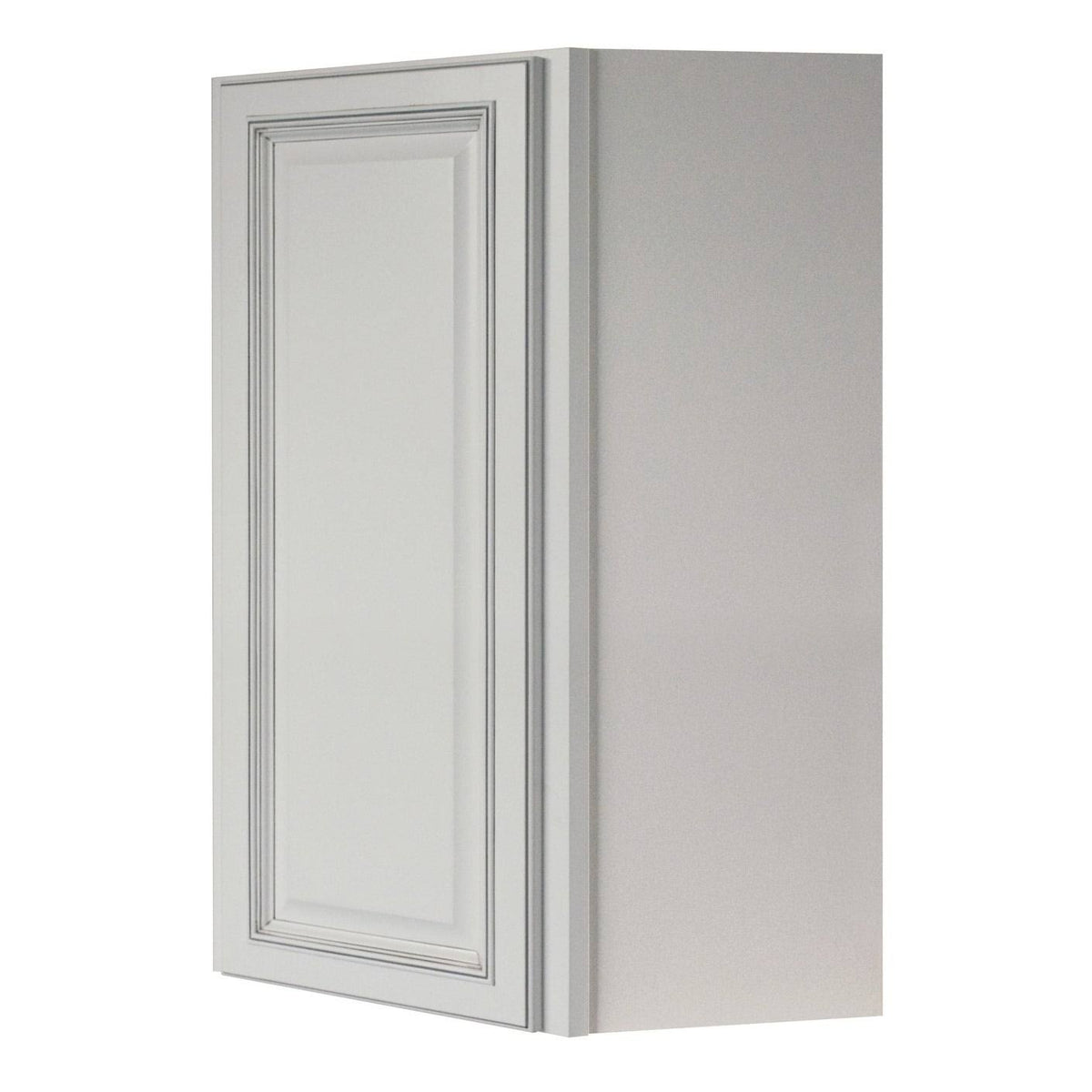White Single Door Corner Wall Cabinet T29160