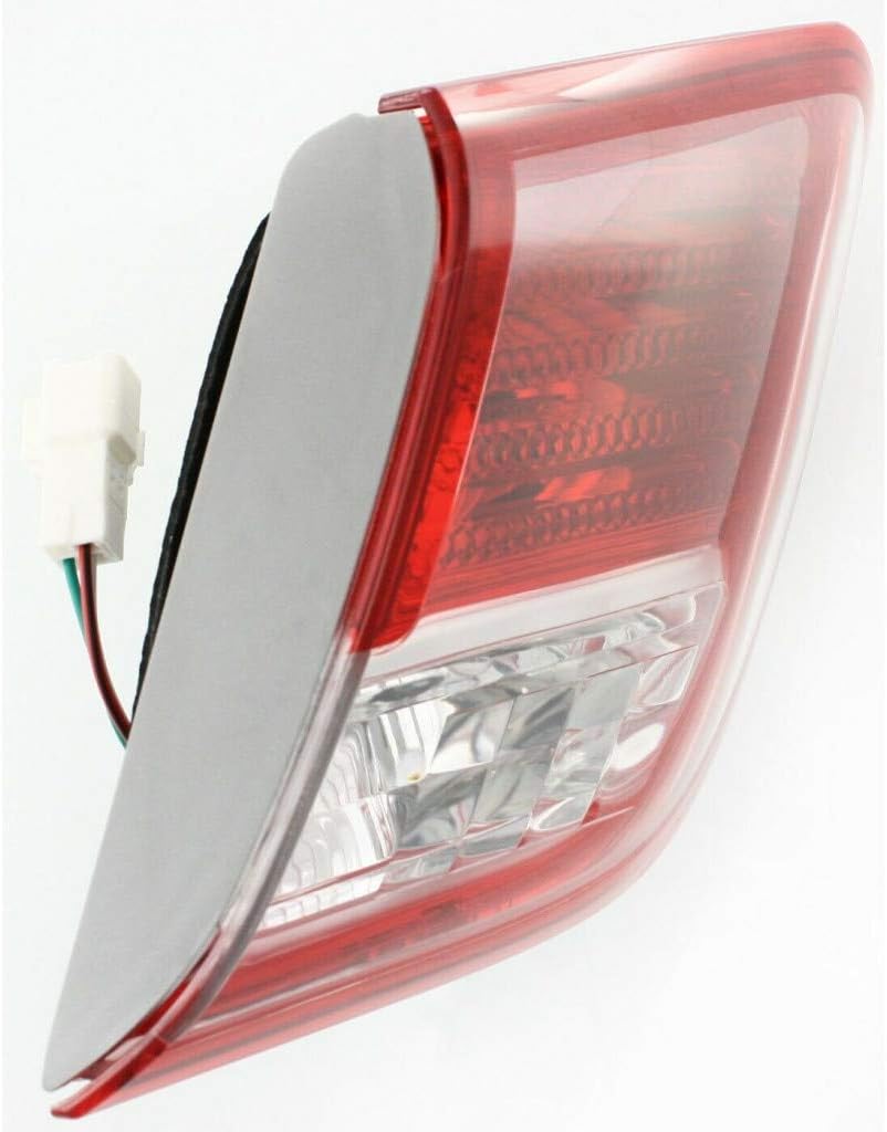 Toyota Camry Tail Light 2007 2009 Passenger Side Inner Pack of 2 P241441