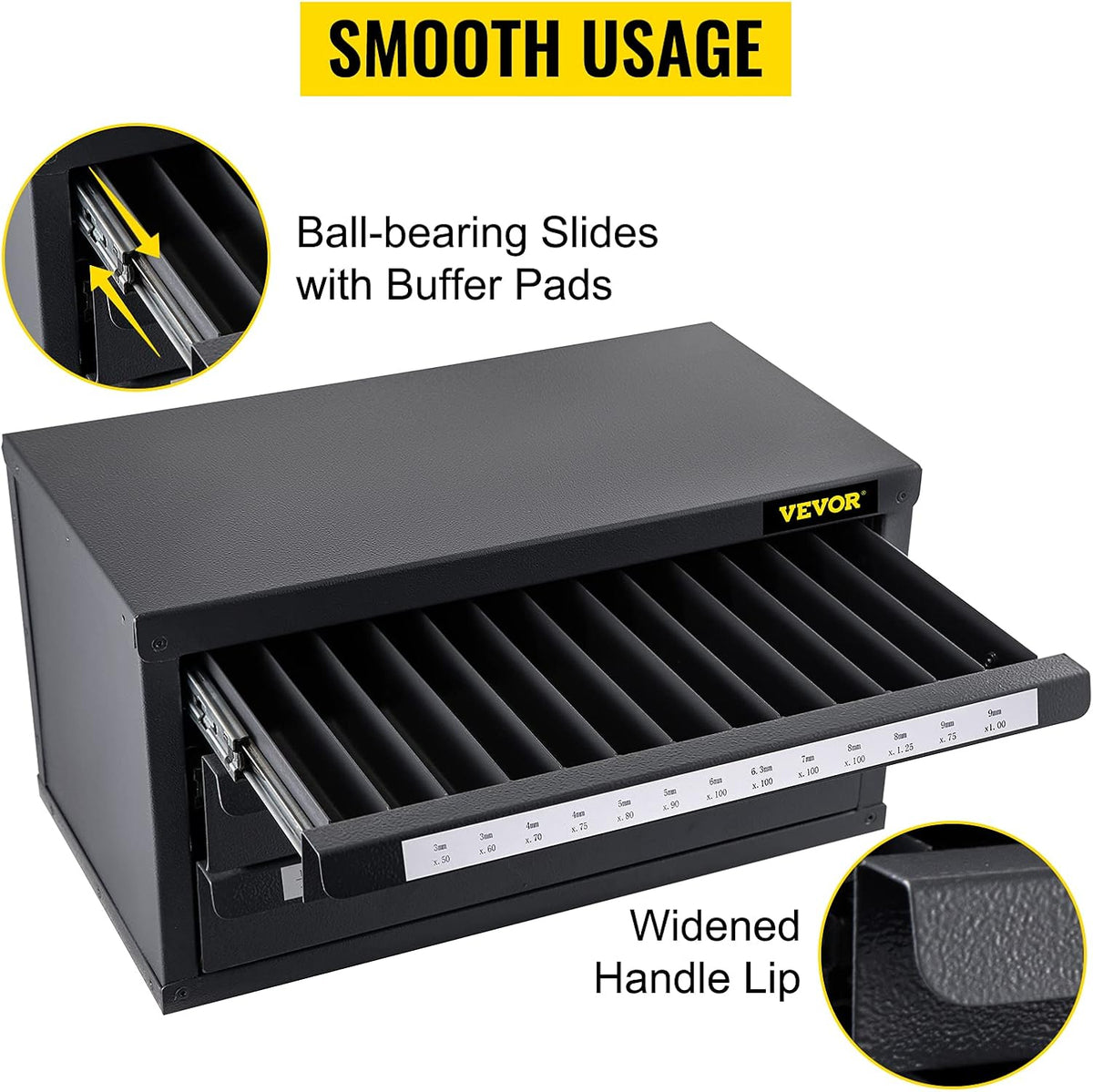 60-Compartment Tap Dispenser Cabinet, Cold Rolled Steel, Pack of 2 N5630