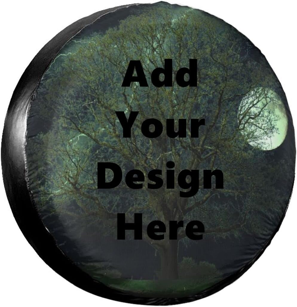 Custom Spare Tire Covers Universal Car Truck SUV Pack of 2 J49443