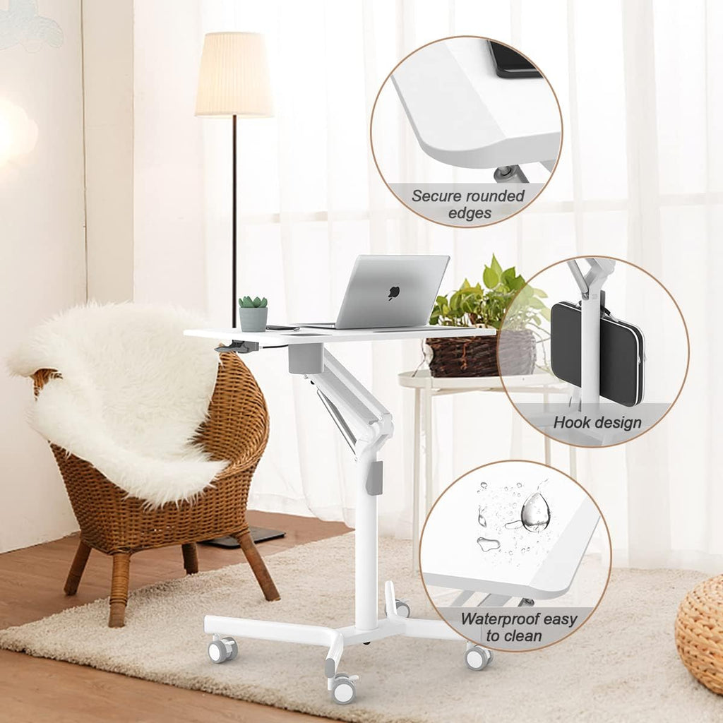 Portable Laptop Desk with Wheels U42554