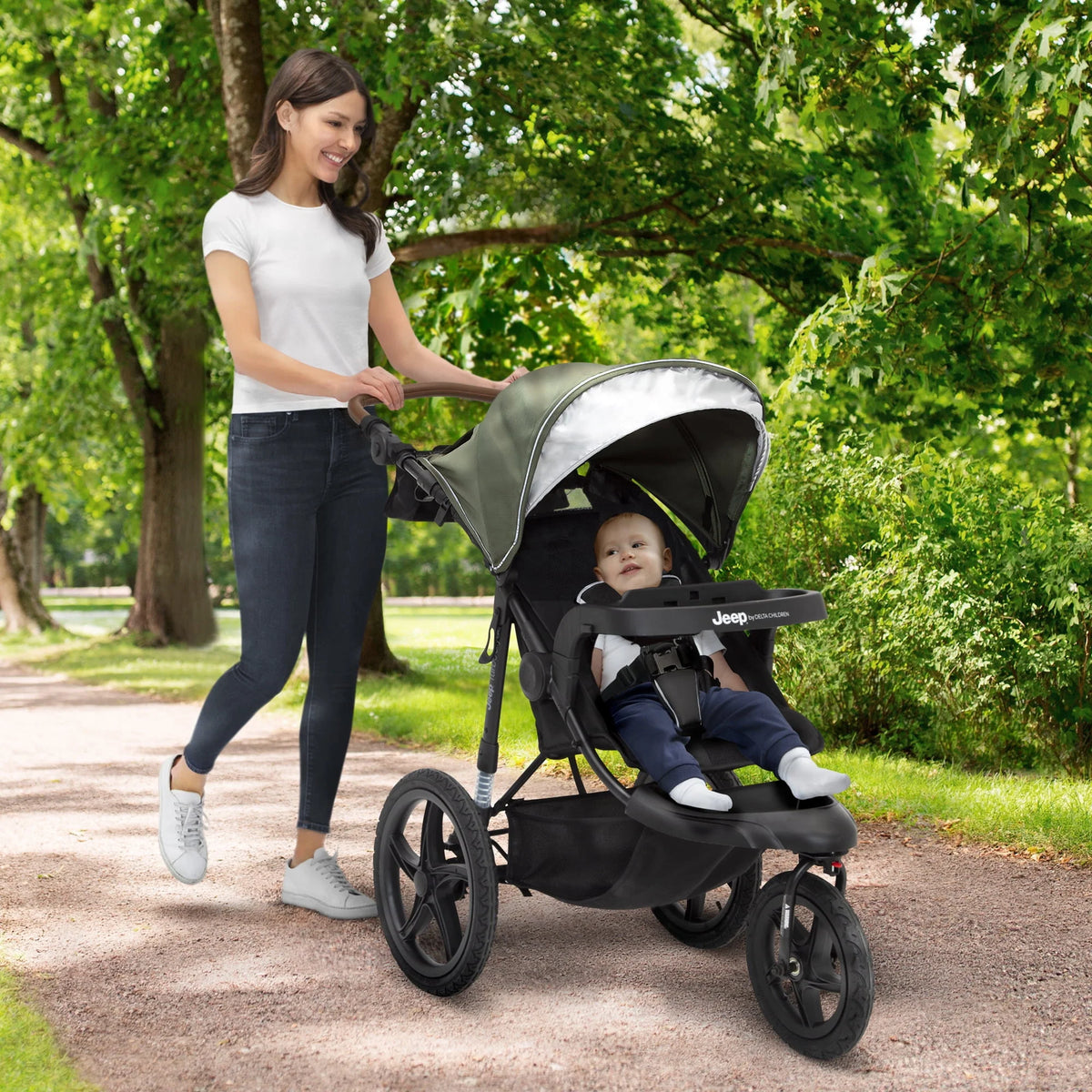 Black Jogging Stroller M602
