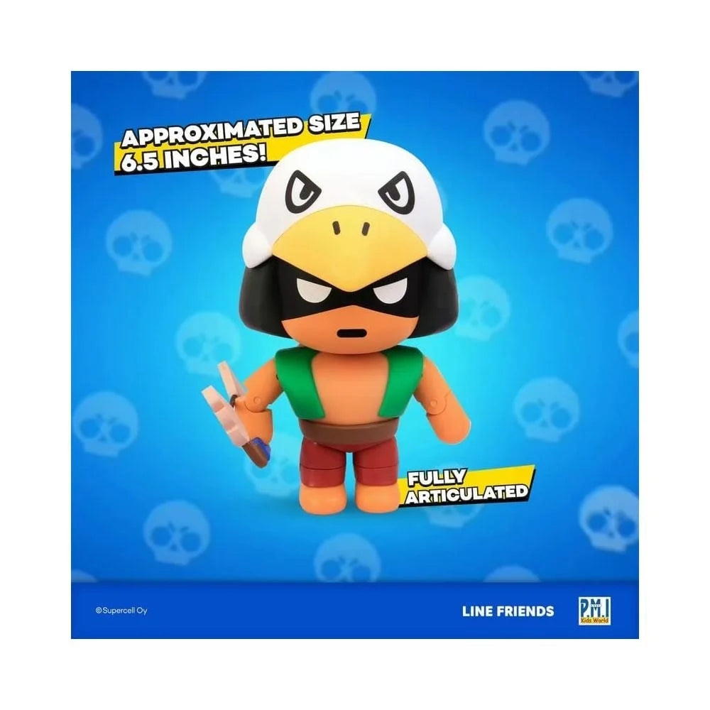 Brawl Stars Bo and Poco Action Figures Guitar Bow Fighter Brawler Set I4586