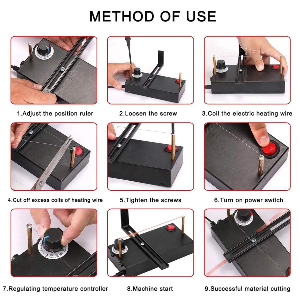 Electric Hot Ribbon Cutter Wire Cutting Machine H999
