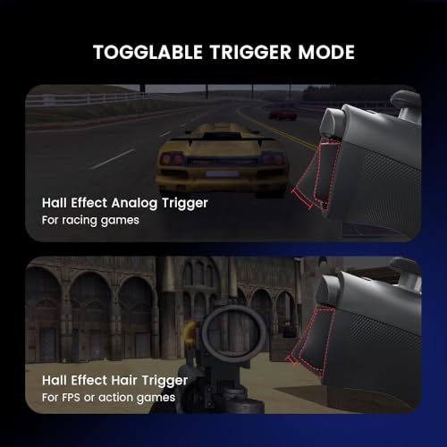 Bluetooth Mobile Game Controller with Hall Effect Joysticks K537676