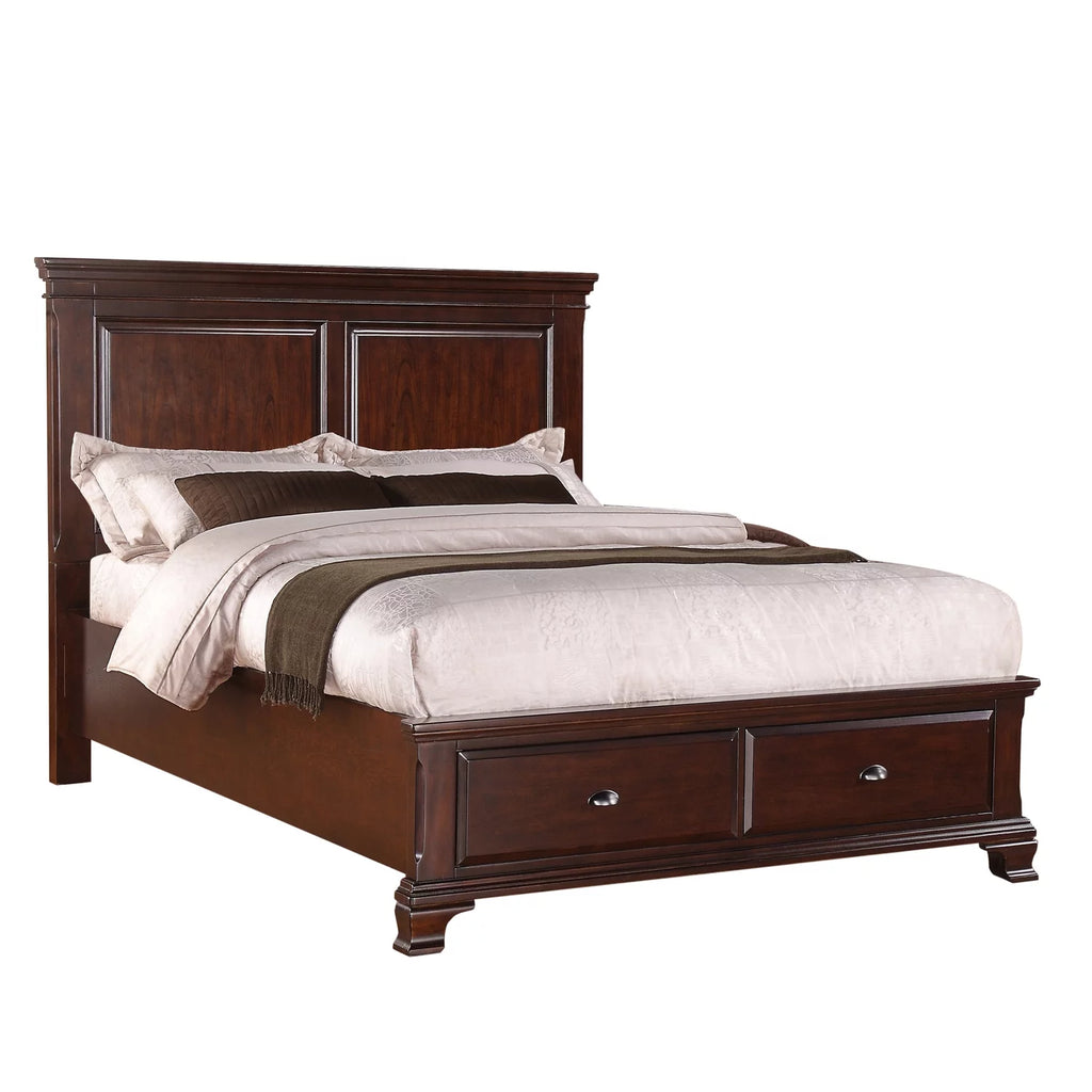 Cherry Queen Storage Bed K2467