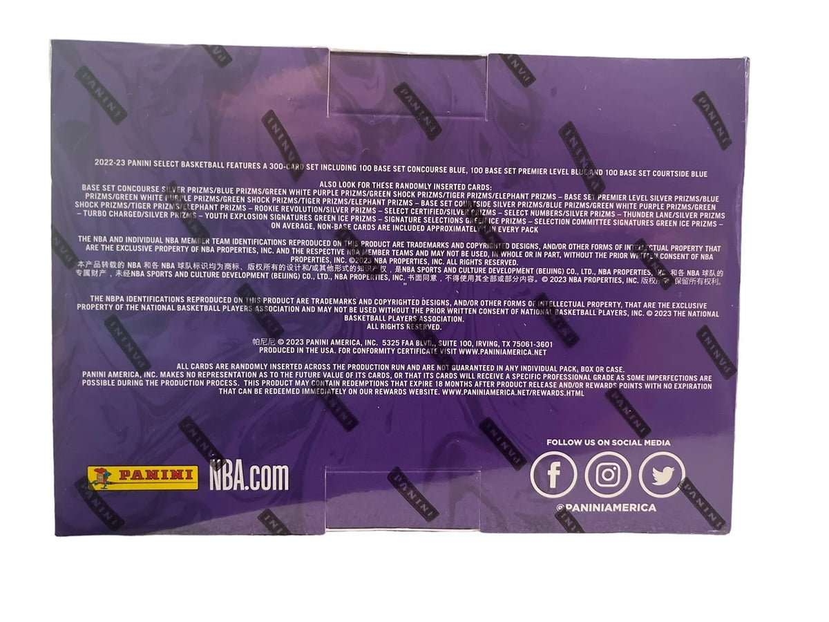 2022-23 Select Basketball Trading Card MEGA Box 10 Packs D88971