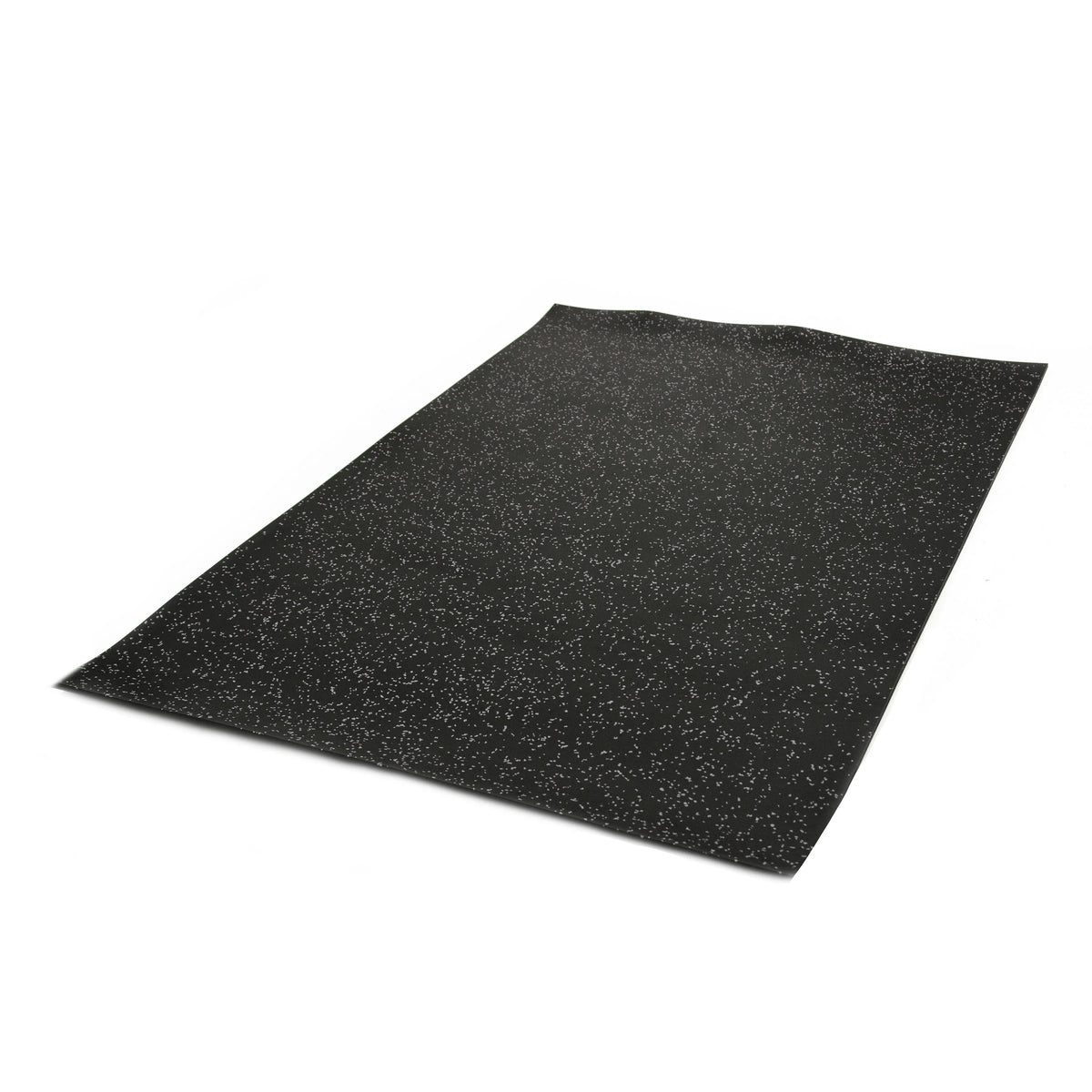 8mm Thick Rubber Gym Flooring Mats, 4ft x 6ft, Grey X30719