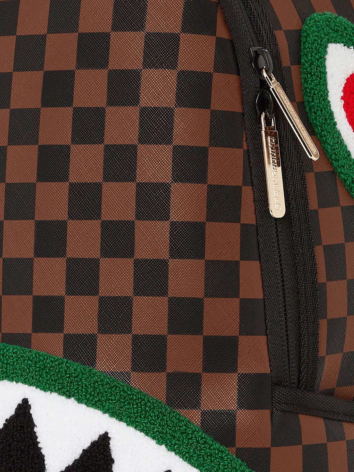 Brown Chenille Backpack W84358