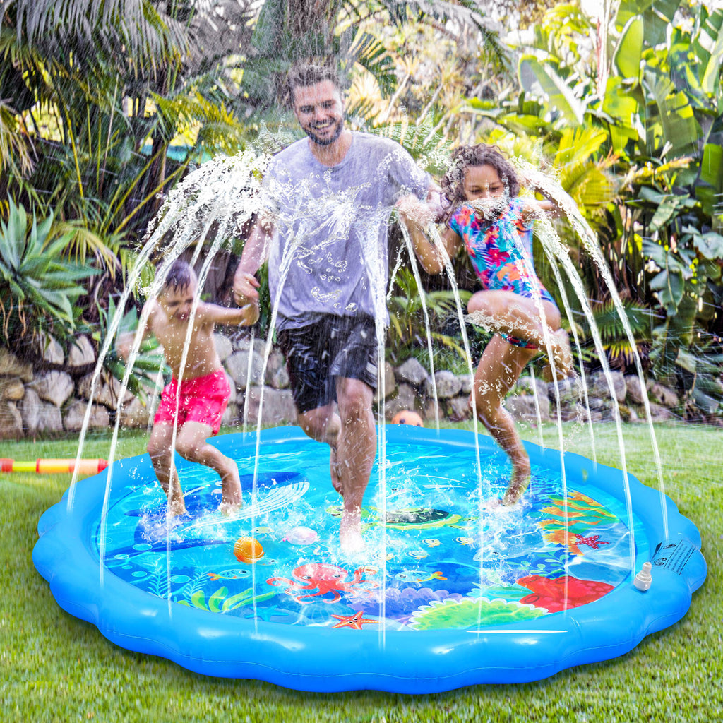 Inflatable Sprinkler Pad for Kids 2 Pieces Z140