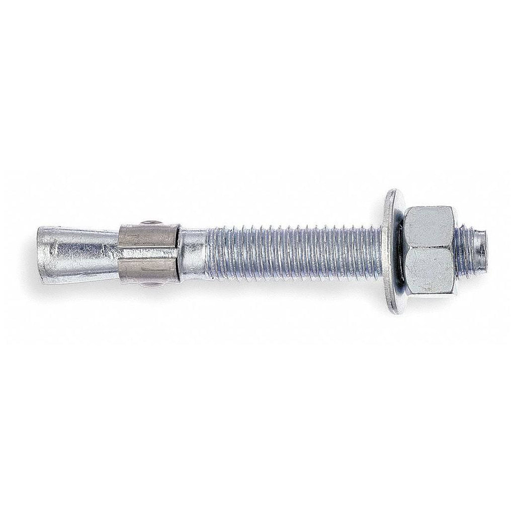7x22 Stainless Steel Expansion Wedge Anchor, 1/2x22, Plain, 25pk M911