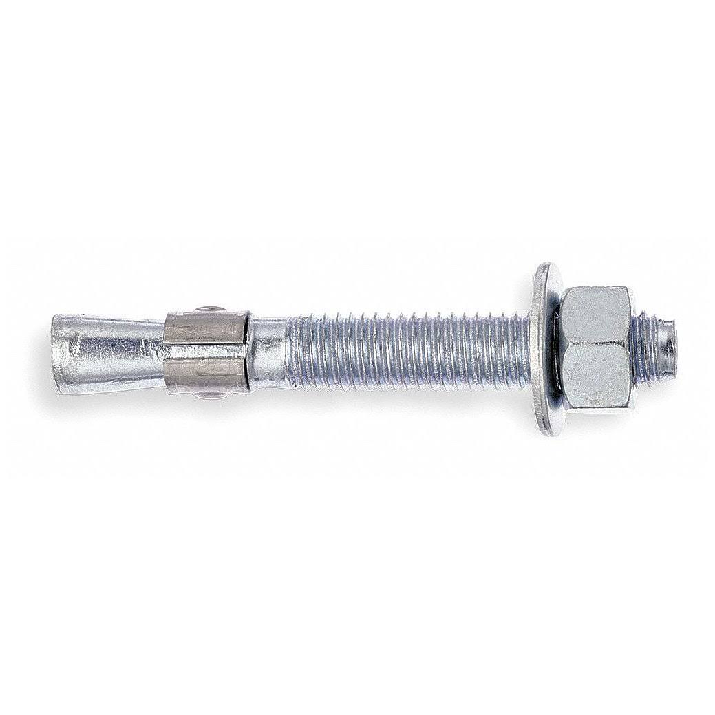 7x22 Stainless Steel Expansion Wedge Anchor, 1/2x22, Plain, 25pk M911