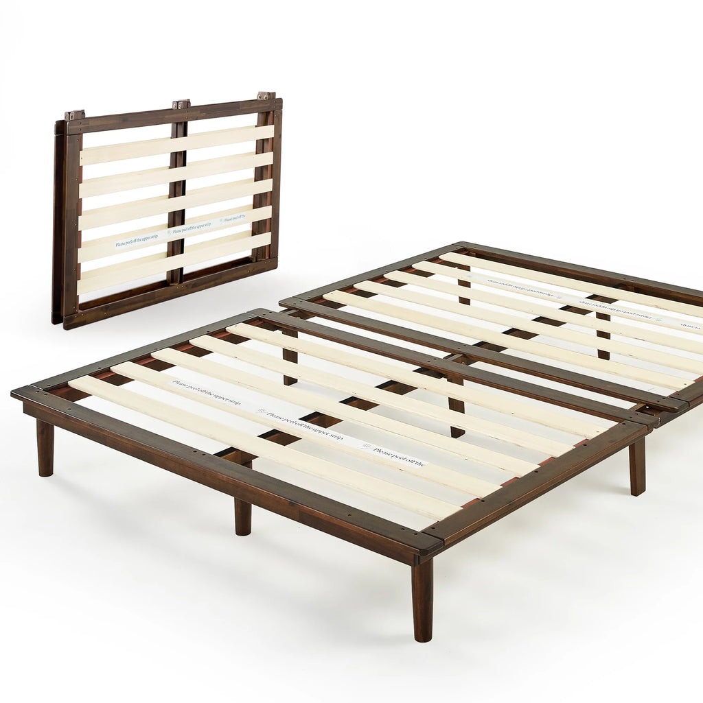 Queen Size Wood Platform Bed Frame S255