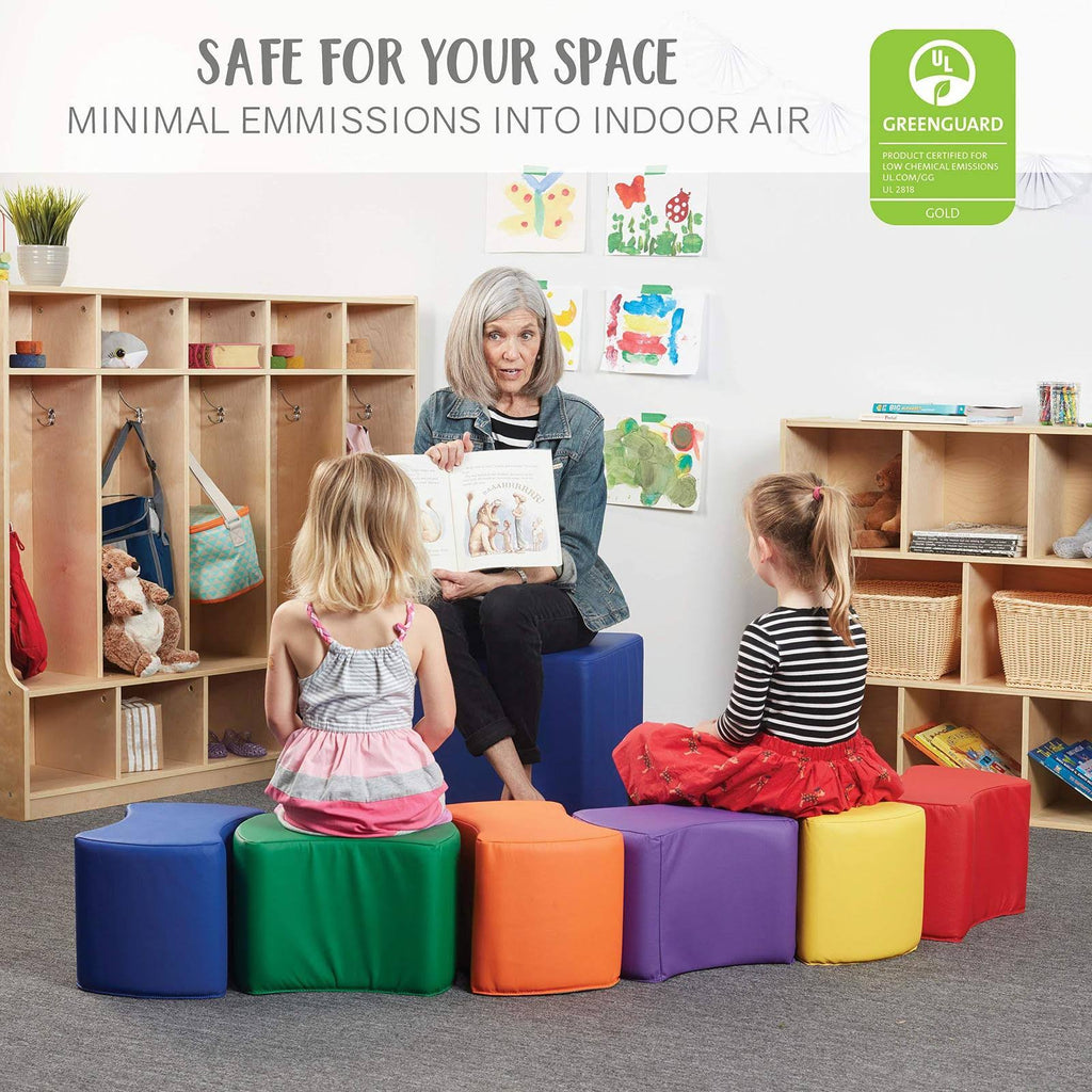 Pouf pack of 6 F4796