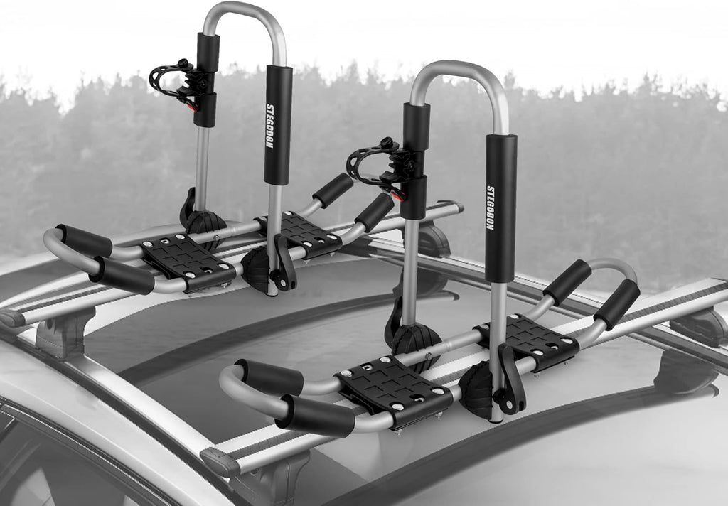 Foldable J-Bar Kayak Roof Rack 4-in-1 Carrier K812