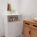 Bathroom Storage Floor Cabinet with Two-Door Storage Cabinet N86987