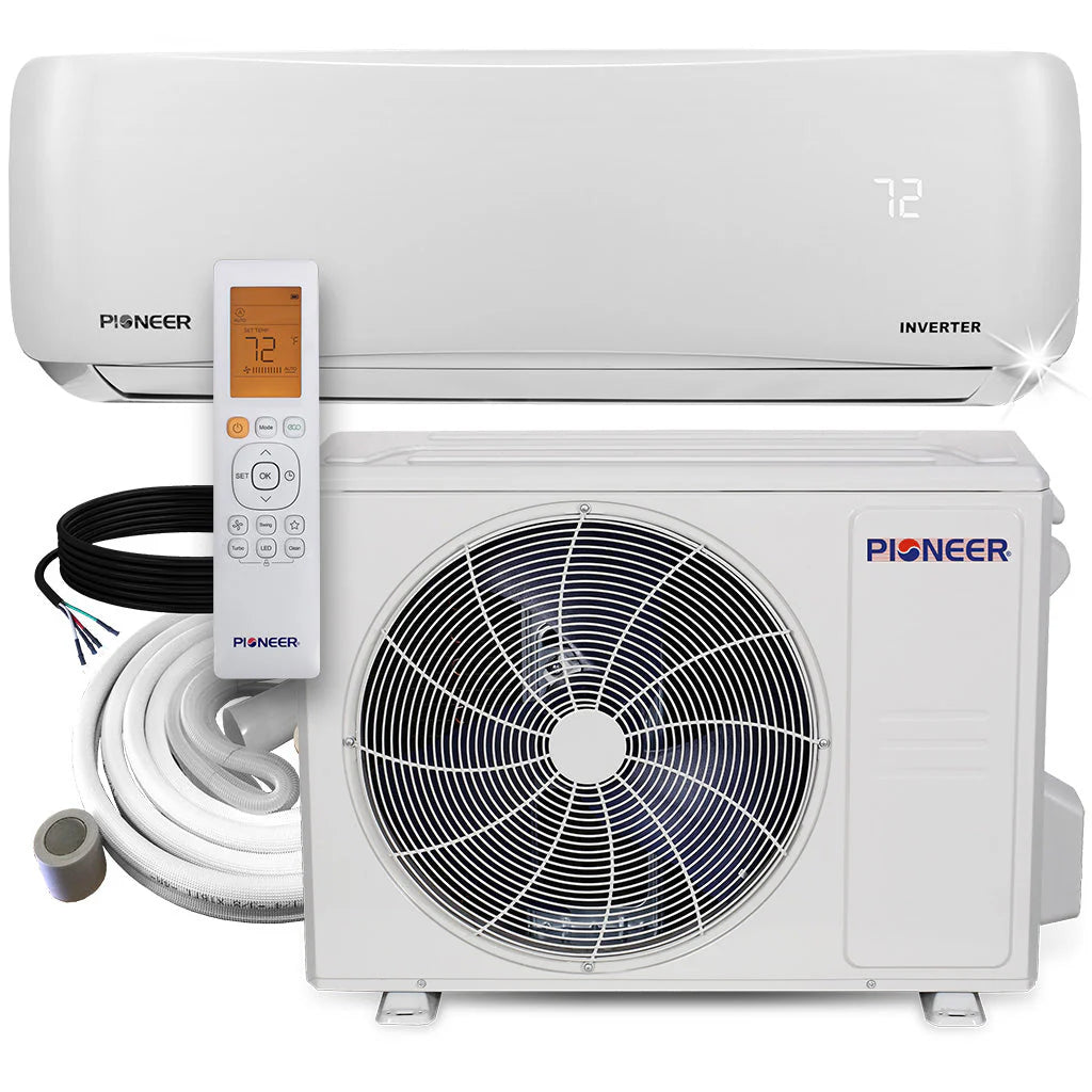 18,000 BTU 21 SEER 230V Ductless Mini-Split Inverter Air Conditioner Heat Pump System U317995
