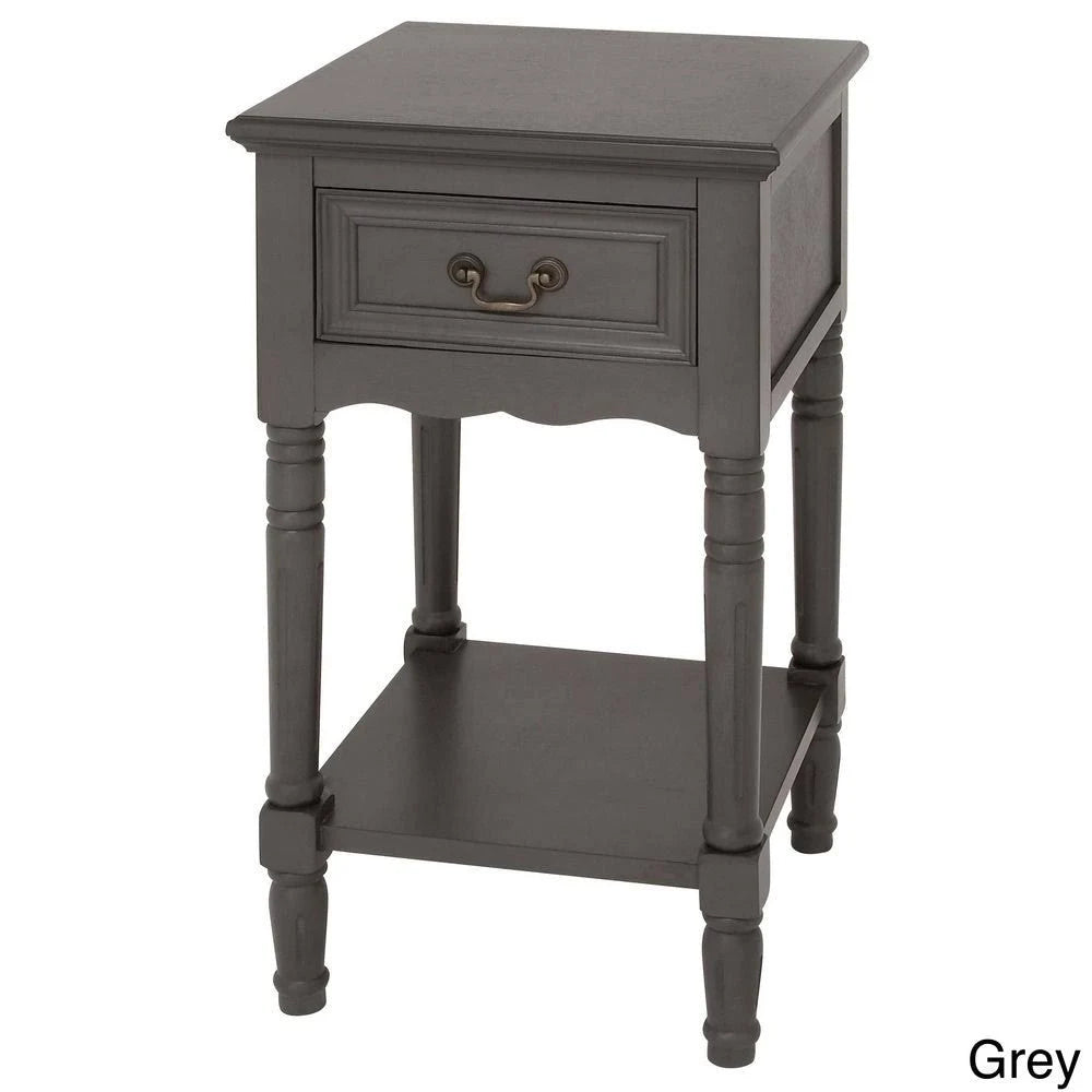 Antiqued Solid Wood Night Stand H815530