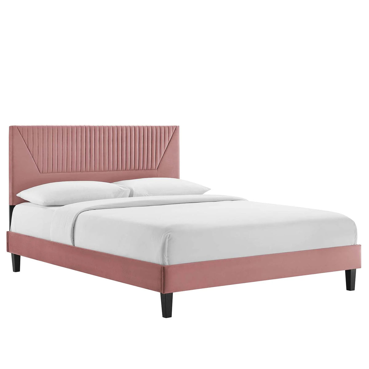 King Platform Bed U6356