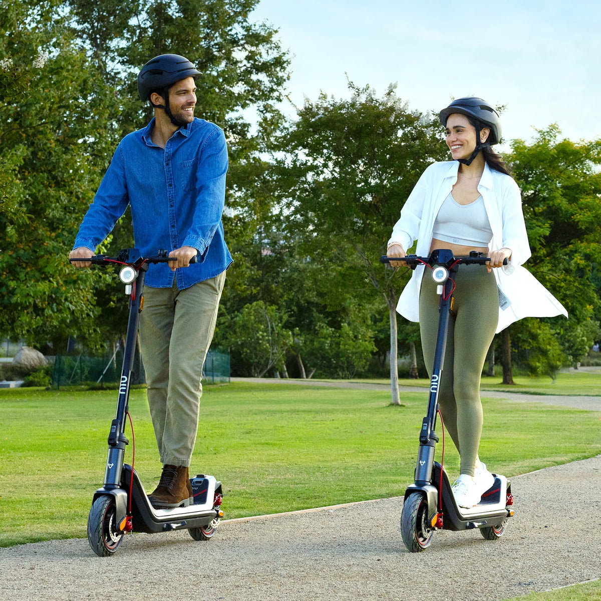 Electric Scooter 40.4 Miles Range 20 mph Max Speed Foldable N236413