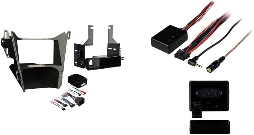 Single DIN/Double DIN Installation Kit (Gray) P1541