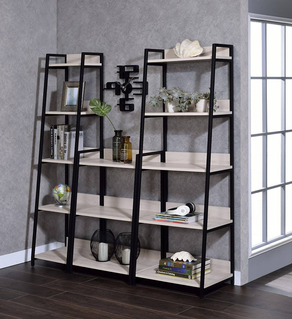 Natural & Black Desk N561002